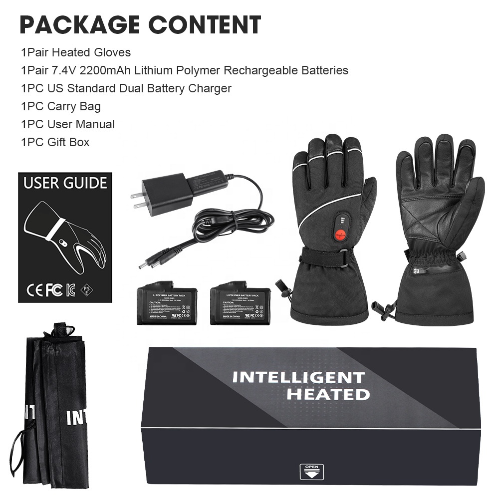 Customized Outdoor Heated Prot - Ski Glove Waterproof recension och pris