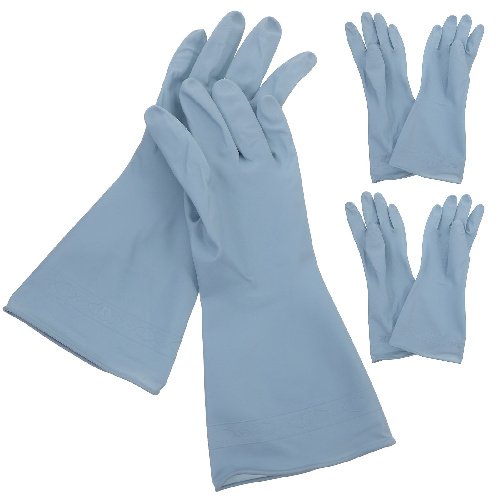 3Pairs Long Dishwashing Gloves - Dish Glove Rubber recension och pris